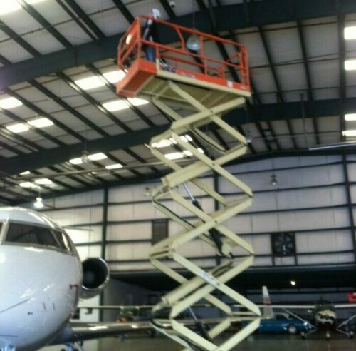 Bird inspection in hangar